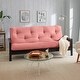 preview thumbnail 95 of 132, Porch & Den Owsley Full-size 8-inch Futon Mattress Coral - Full
