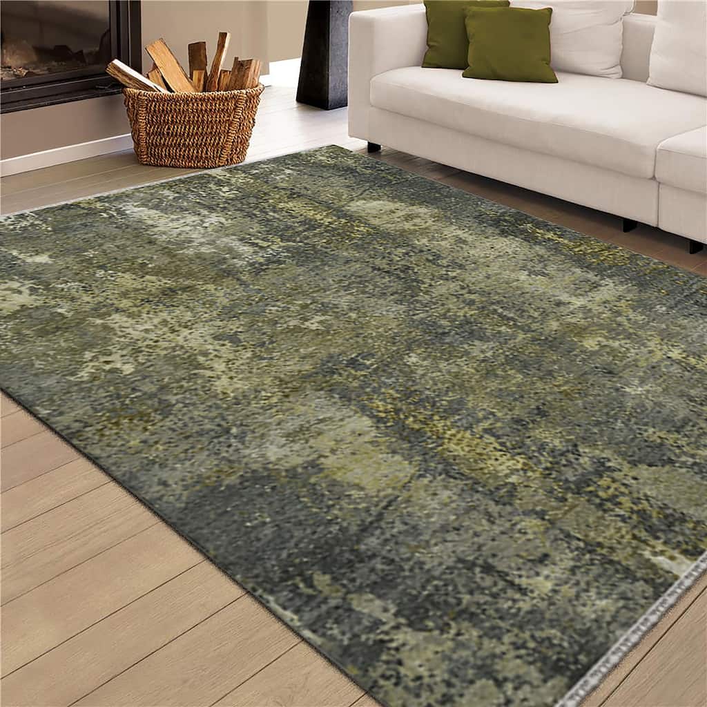 Mystique Vinland Modern & Contemporary Abstract Hand-Knotted Area Rug