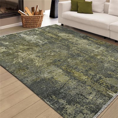 Mystique Vinland Modern & Contemporary Abstract Hand-Knotted Area Rug