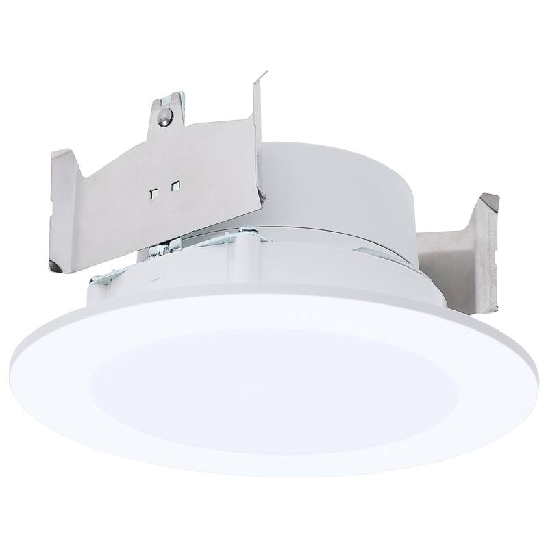 6.5/8/9.3W LED Downlight Retrofit 27K/30K/35K/40K/50K CCT 4 Inch Flat Wafer Round