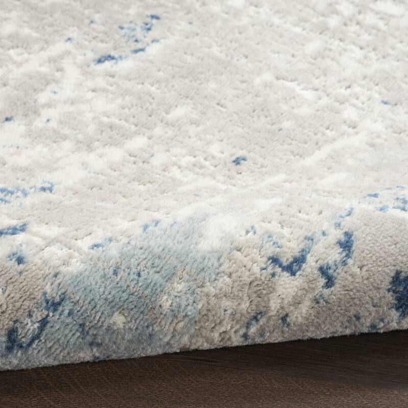 Mebe Power Loomed Abstract Modern Durable Area Rug By HomeRoots - 60' X '36' X '0.32