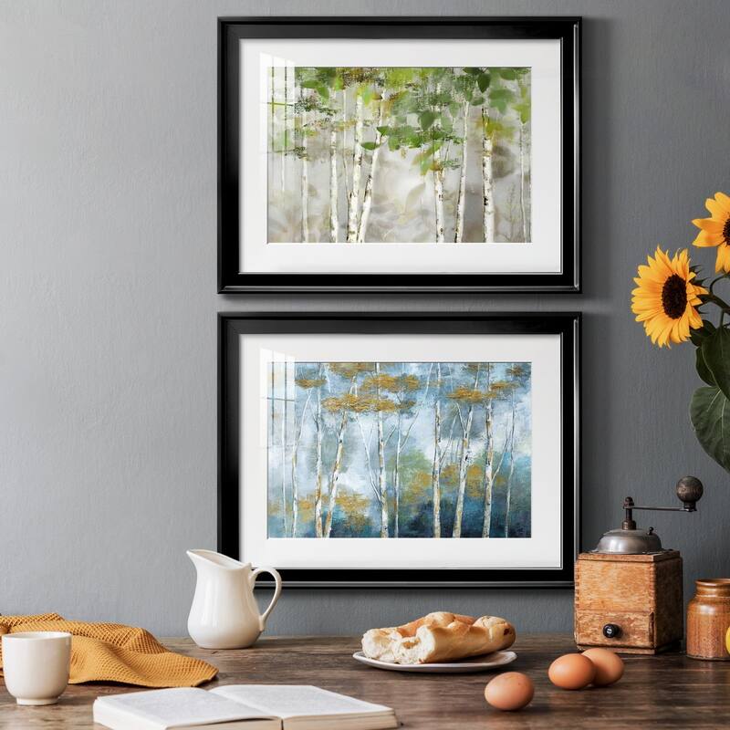 Evergreen Forest Premium Framed Print - Ready to Hang