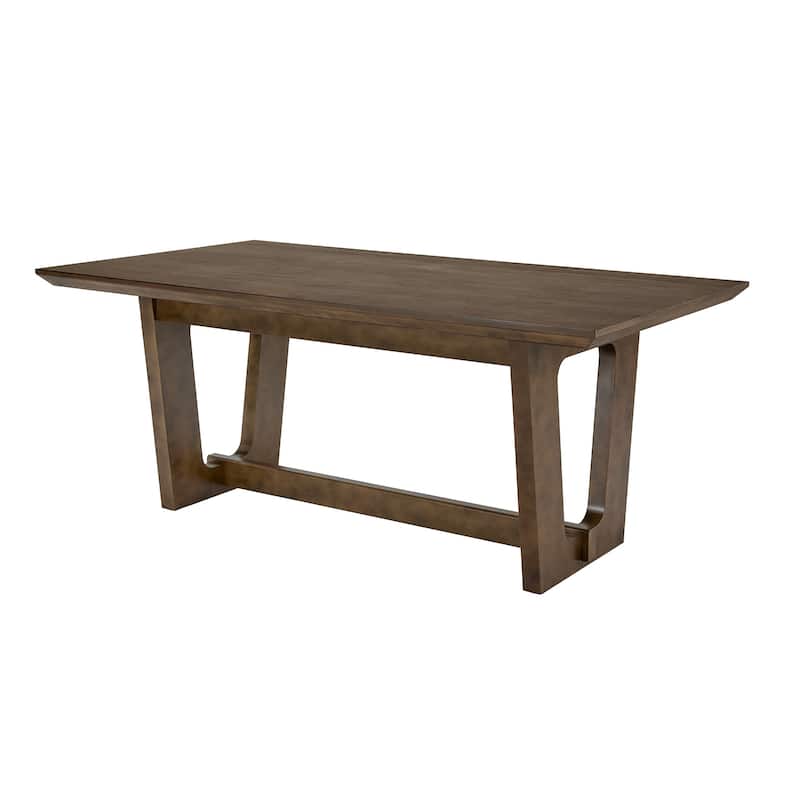 Harstad 72" Wood Finish Rectangular Dining Table by iNSPIRE Q Modern