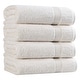 preview thumbnail 48 of 105, Superior Heritage Egyptian Cotton Absorbent Bath Towel Set of 4
