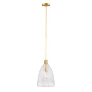 Pendant in Natural Brass