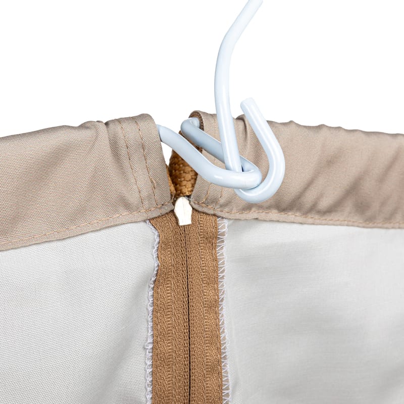 Household Essentials Door Hanging Laundry Bag with Loop Handle