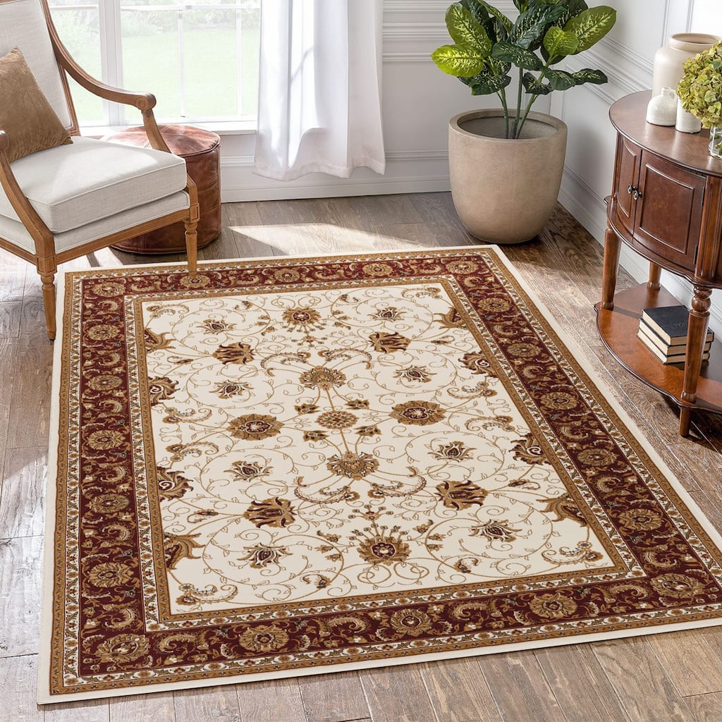 Ivory 5 ft. 3 in. x 7 ft. 3 in. Area Rug - 7' x 5'