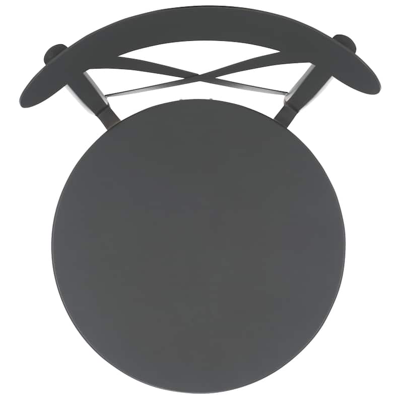 SAFAVIEH Outdoor Living Core 18-inch Cross Back [SET of 2] - 17"W x 20"D x 33"H