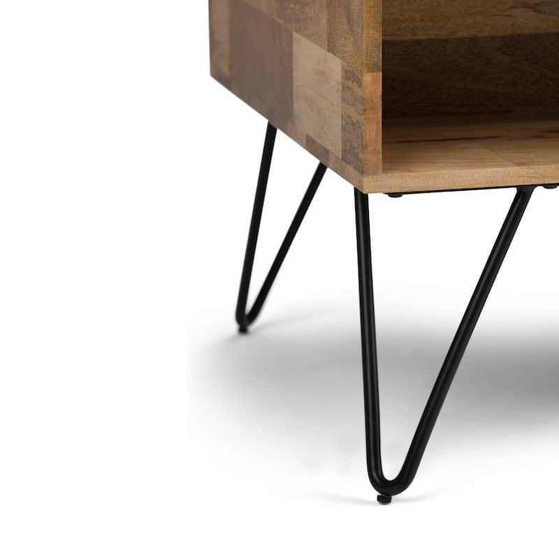 Moreno Rectangle Industrial Lift Top Coffee Table