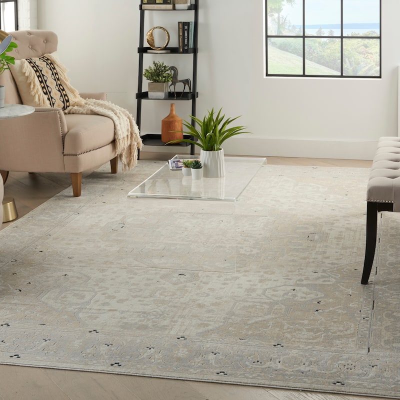 Malta Vintage Bordered Area Rug