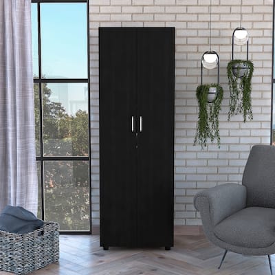 2-Shelf Rectangle Armoire