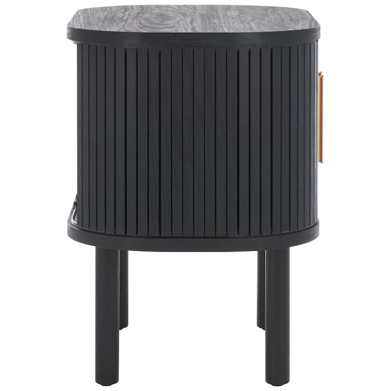 SAFAVIEH Home Tealla 2 Tambour Door Nightstand