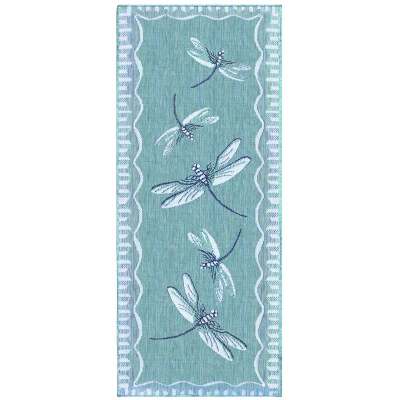 Liora Manne Carmel Dragonfly Indoor/Outdoor Rug