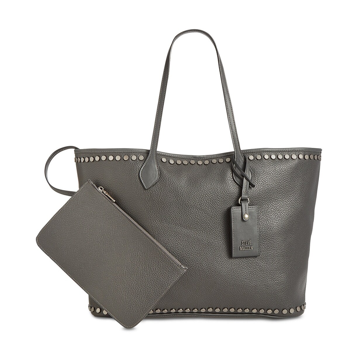steve madden studded tote
