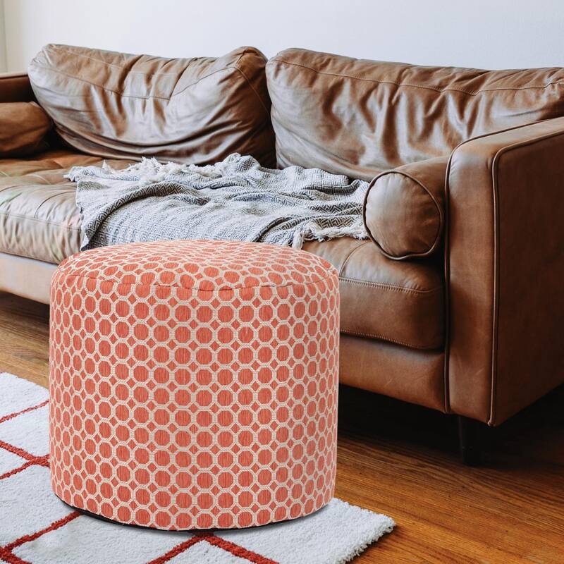 Allan Andrews Contemporary Foot Pouf, Pyth Collection