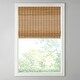 preview thumbnail 14 of 36, Madison Park Oakley Bamboo Light Filtering Roman Shade