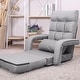 preview thumbnail 9 of 10, Adjustable 6-Position Floor Chair Folding Lazy Gaming Sofa,Indoor Chaise Lounge Sofa