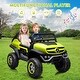 preview thumbnail 19 of 25, 24V Ride On Truck Car for Kids 2 Seater Licensed Mercedes Benz Toddles Electric Car