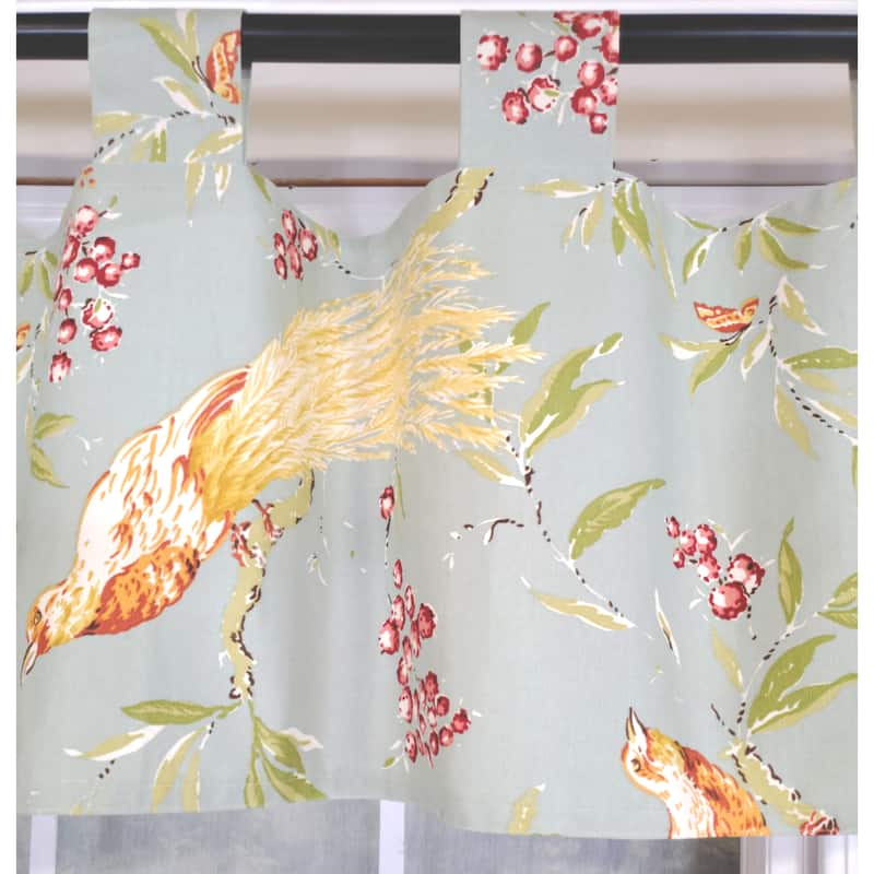 RLF Home Long Tail Tab Valance