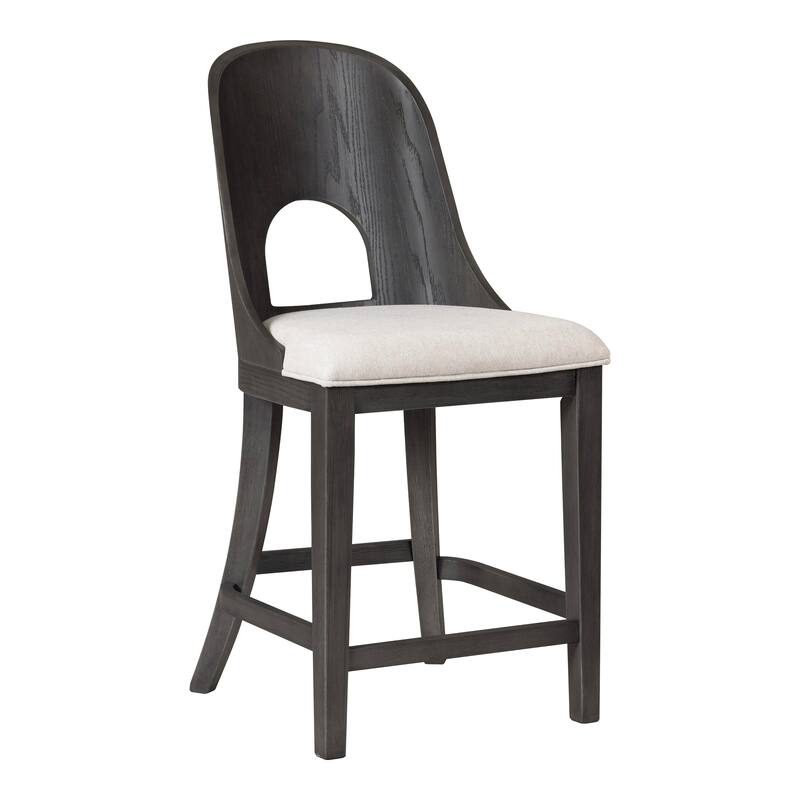 Furniture of America Piez Modern 7-Piece Wood Counter Height Square Dining Set
