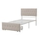 preview thumbnail 8 of 40, Storage Bed Metal Platform Bed with a Big Drawer.