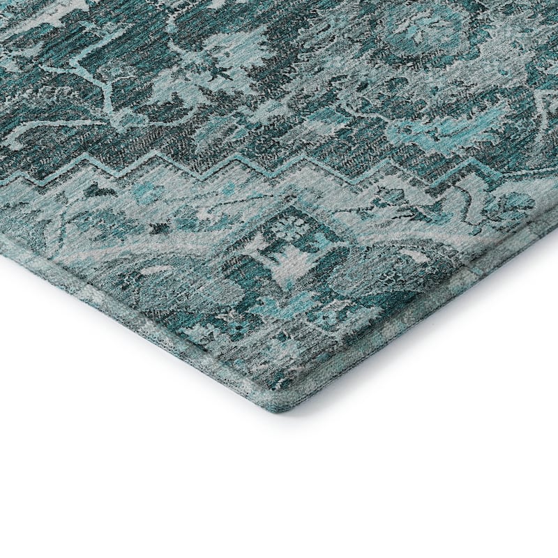 Premium Washable Super Soft Traditional Heriz Mayfield Rug