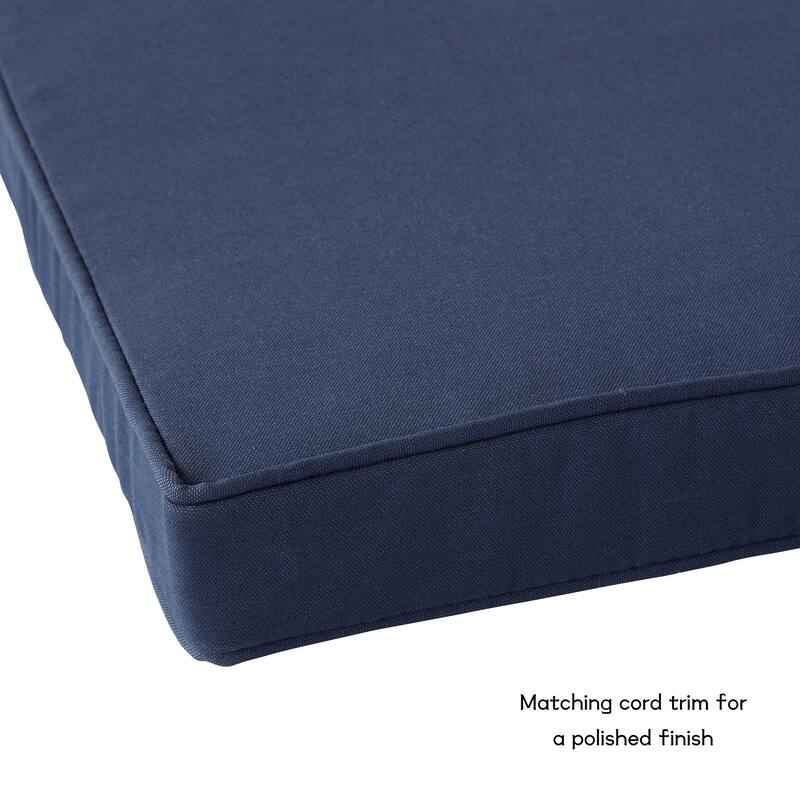 Greendale Home Fashions 18-Inch Square Outdoor Chair Pad (4-Pack)