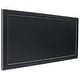 preview thumbnail 6 of 17, Black Framed Magnetic Chalkboard