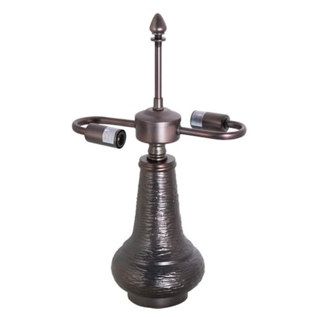 Meyda Tiffany 23027 Crafts 15" Tall Lamp Base - Natural