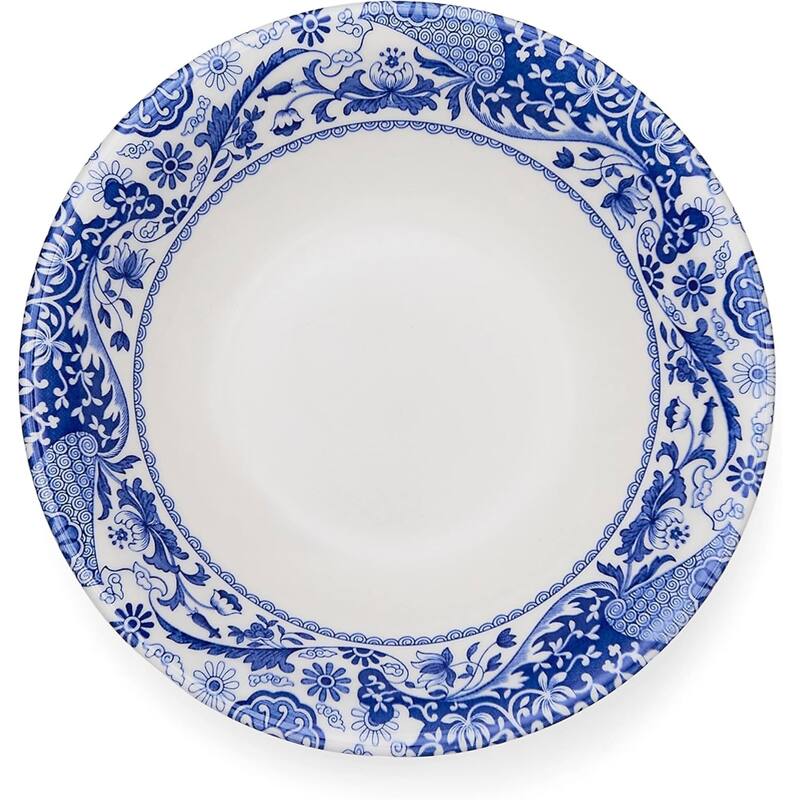 Spode Blue Italian Brocato Cereal Bowl