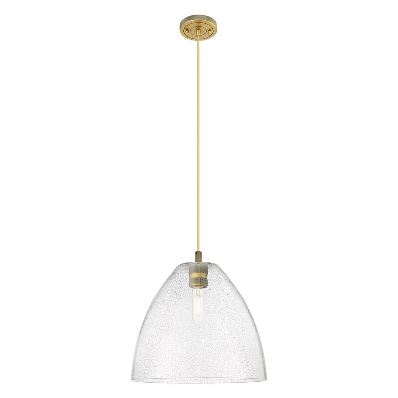 Innovations Lighting Downtown Urban - Crown Point - 1 Light 12" Bristol Cord Hung Pendant