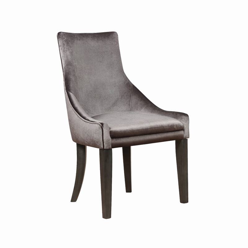 Vallerie Grey and Antique Noir 7-piece Dining Set