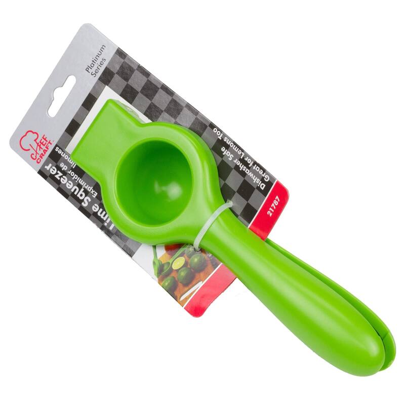 Chef Craft Plastic Lime / Lemon Squeezer, Green