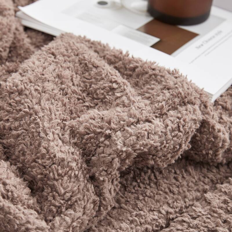My Childhood Teddy Bear - Coma Inducer® Oversized Comforter Set - Real Brown