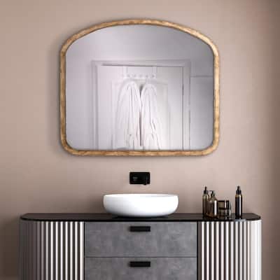 Allan Andrews Arched Metal Framed Wall and Accent Mirror - 42"W x 36"W