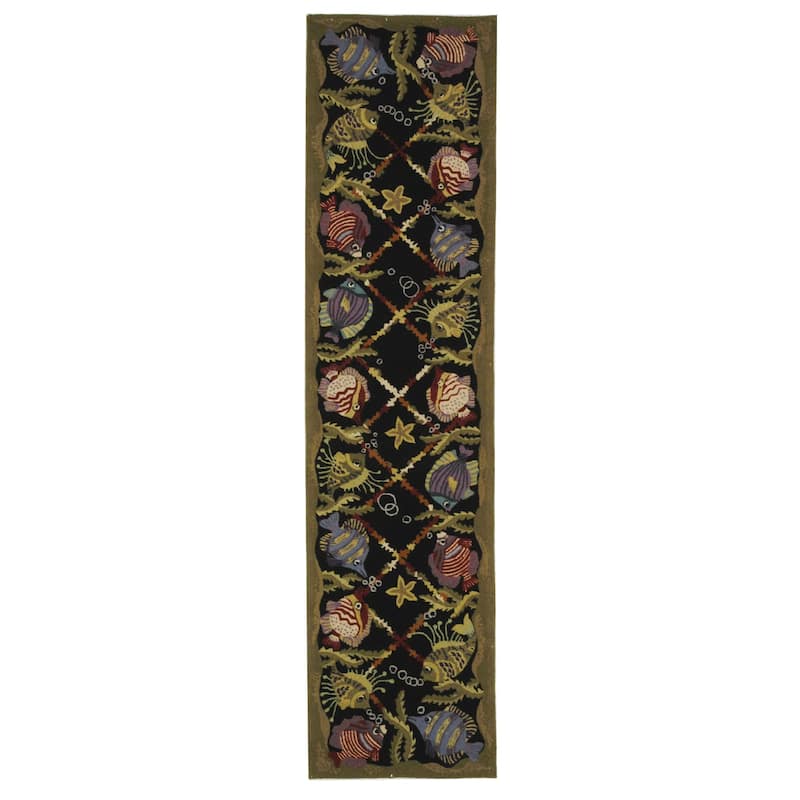 SAFAVIEH Handmade Chelsea Dorlies French Country Wool Rug