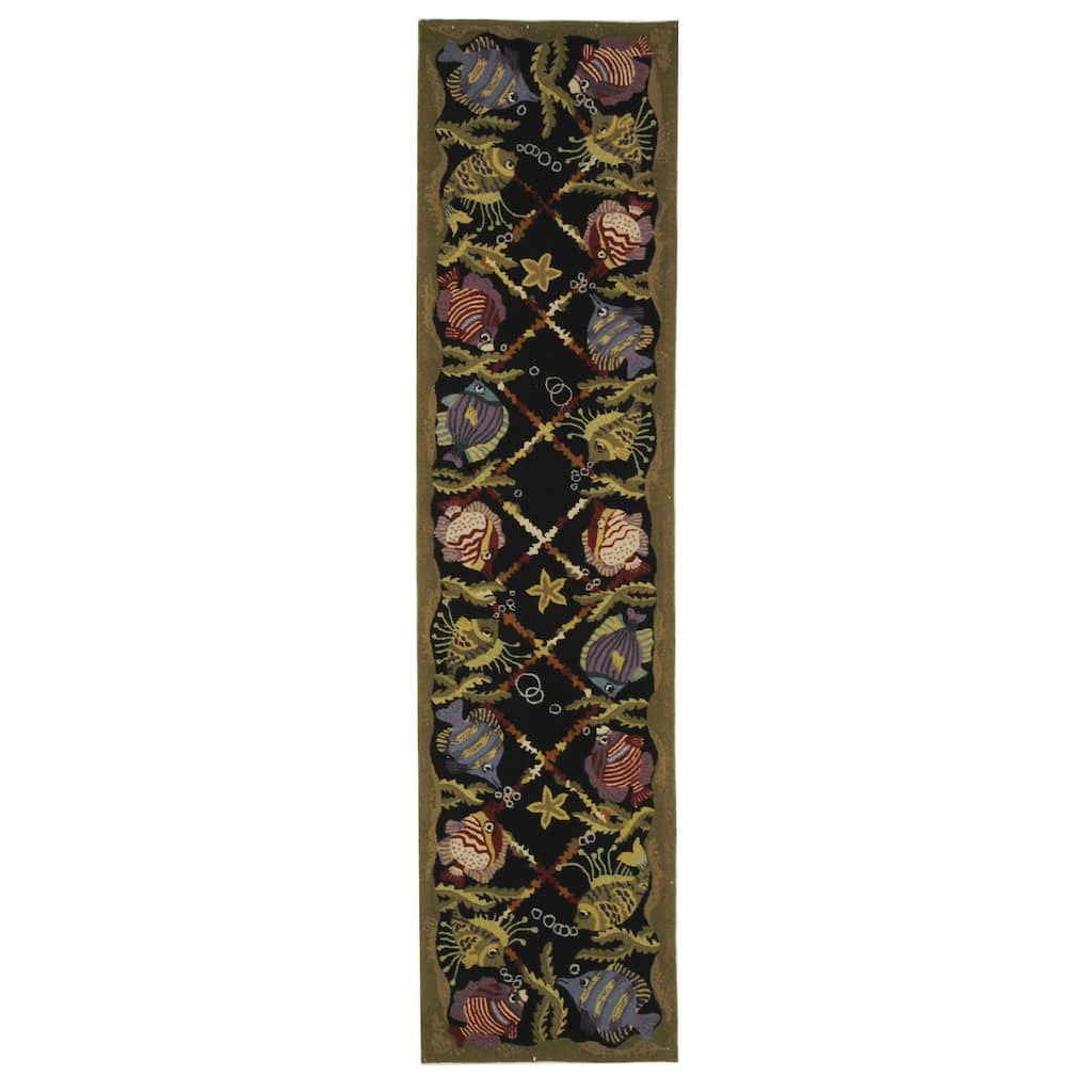 SAFAVIEH Handmade Chelsea Dorlies French Country Wool Rug