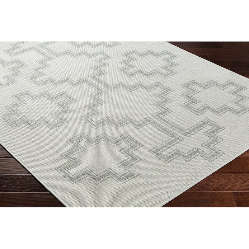 Livabliss Long Beach Outdoor Safe Casual Boho Area Rug
