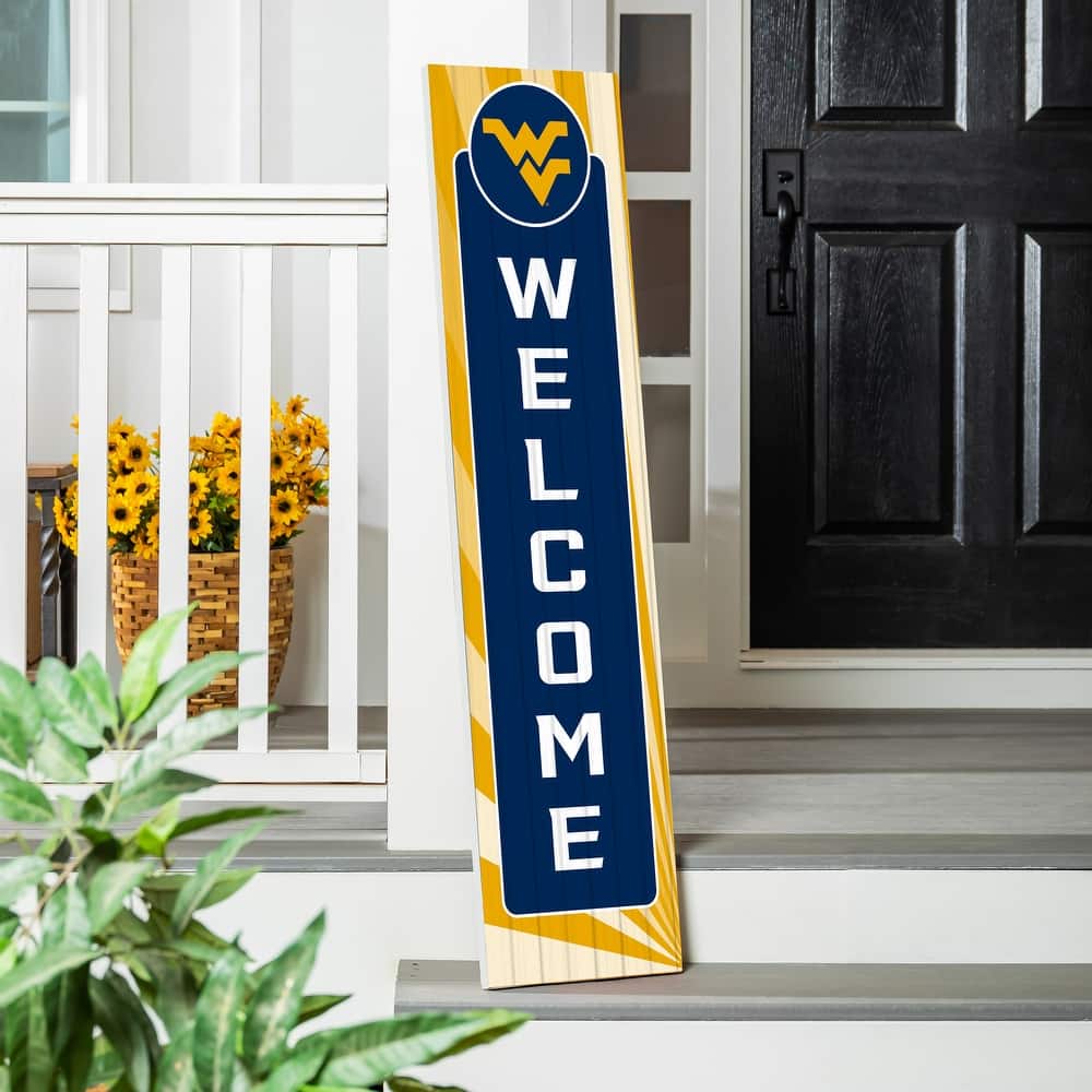 47" Porch Leaner Welcome Wall Sign, West Virginia University