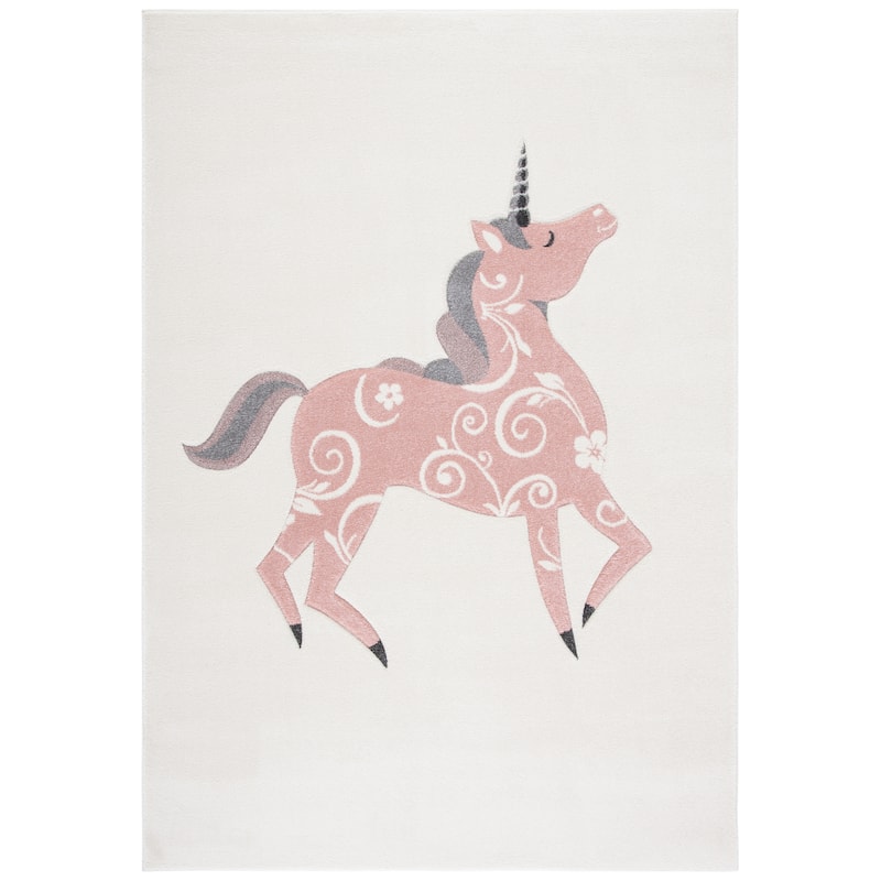 SAFAVIEH, Carousel Kids Mareke Unicorn Rug