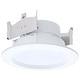 preview thumbnail 4 of 4, 6.5/8/9.3W LED Downlight Retrofit 27K/30K/35K/40K/50K CCT 4 Inch Regressed Wafer Round