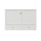 preview thumbnail 7 of 65, AFI Southampton Murphy Bed Chest with Built-In Charging Station