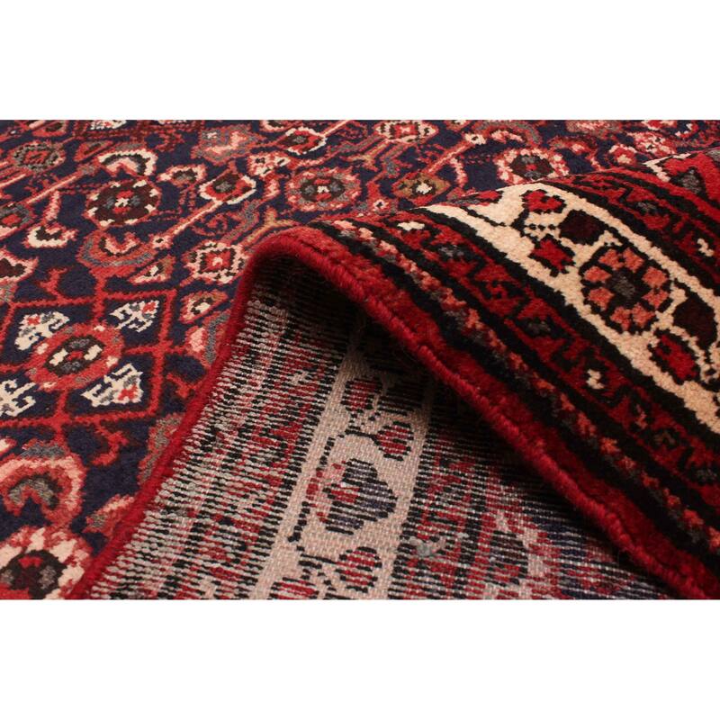 ECARPETGALLERY Hand-knotted Andelz Dark Navy Wool Rug - 3'4 x 10'8