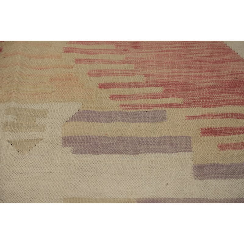 Hand Woven Oriental 100% Wool Carpet Southwestern Tribal Purples Kilim Area Rug - 10' 0'' X 8' 2''