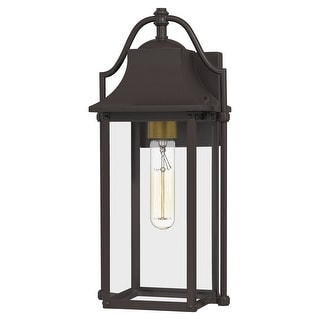 Quoizel Manning Western Bronze Small 1-light Outdoor Wall Lantern - Bed ...