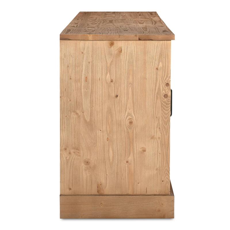 NADAAL STUDIOS Arvid, Solid Wooden Sideboard, Honey Pine