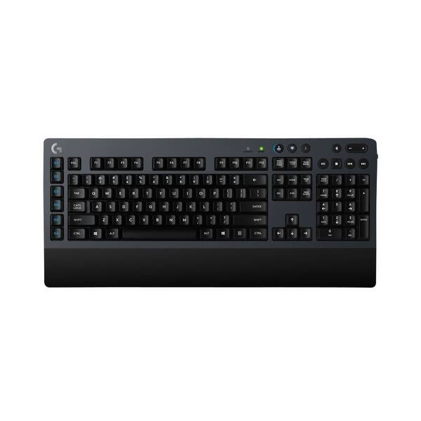 Logitech G613 Lightspeed Wireless Gaming Keyboard With Usb 3 0 Hub Overstock 29826351