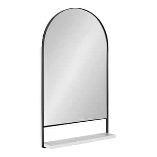Kate and Laurel Chadwin Wall Mirror with Shelf