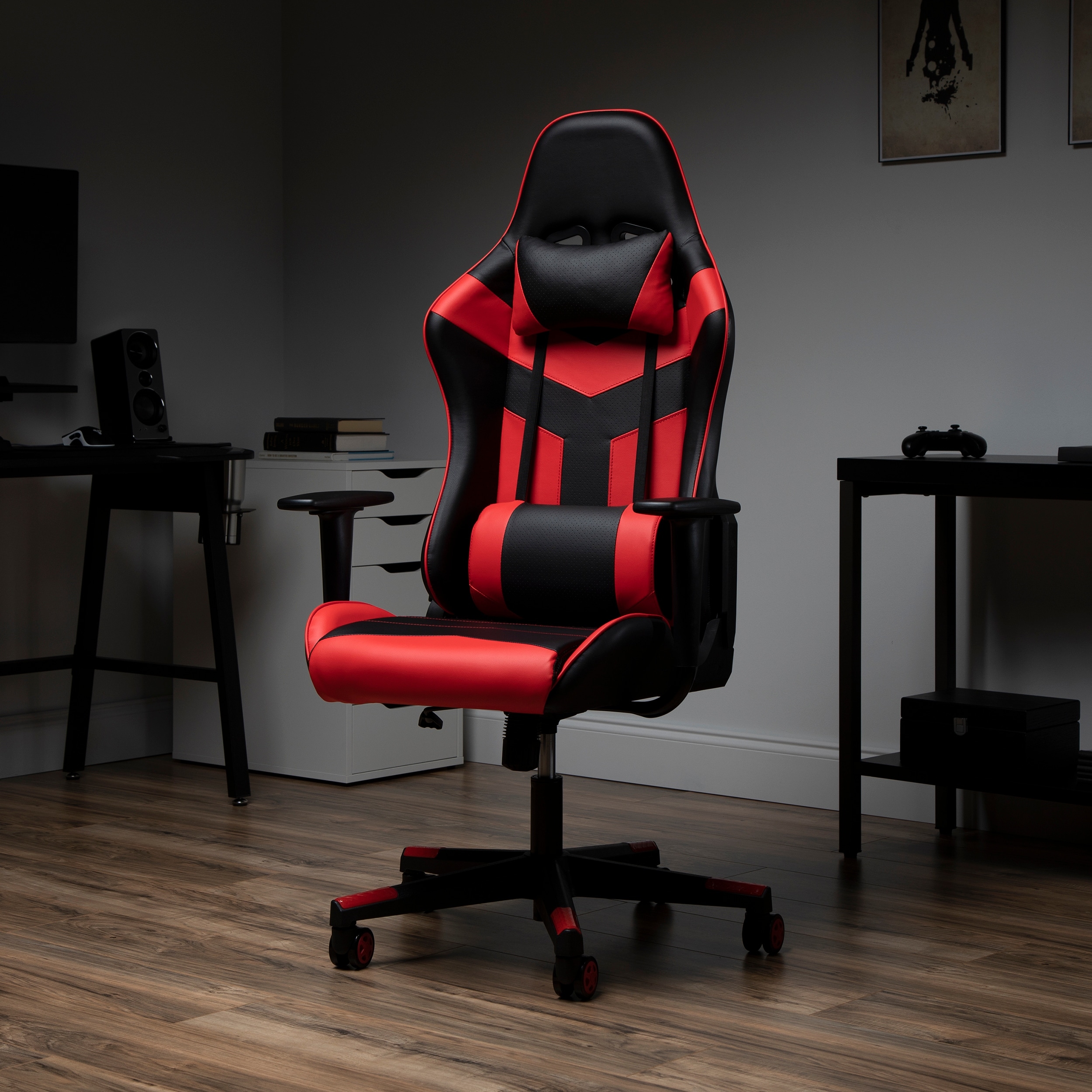 Essentials High-back Racing Style Gaming Chair by OFM - Bed Bath