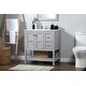 preview thumbnail 7 of 8, Elegant Lighting VF16432 Theo 32" Free Standing Single Basin Vanity
